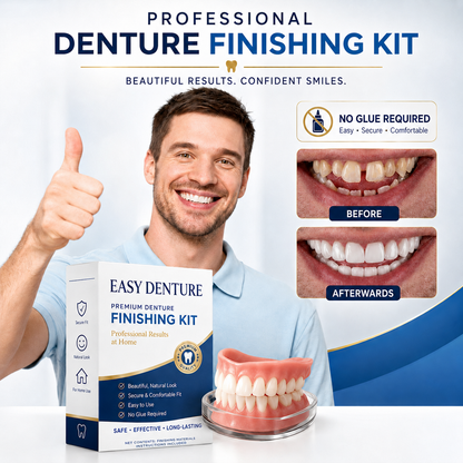 Custom-Fit Instant Smile Dentures – Natural Looking Comfort Fit